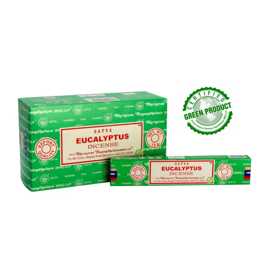 Satya Eucalyptus Sticks 15gms incense sticks