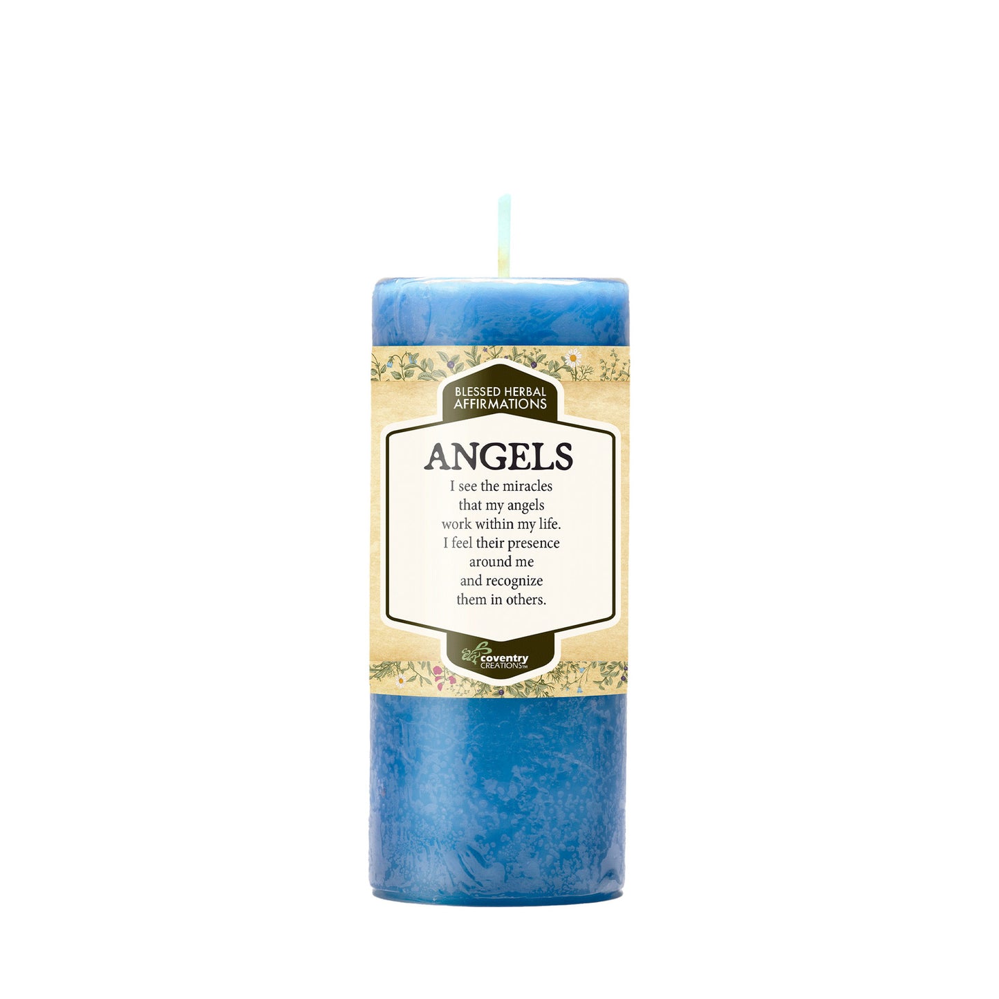 Affirmation Candle ~ Angels