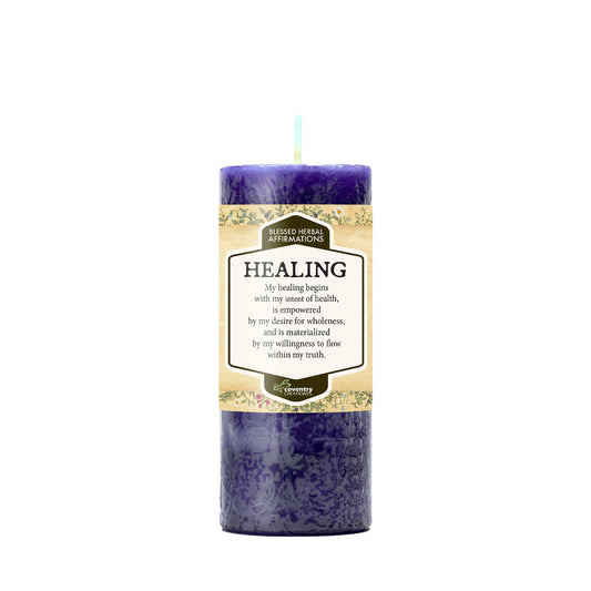 Affirmation Candle ~ Healing