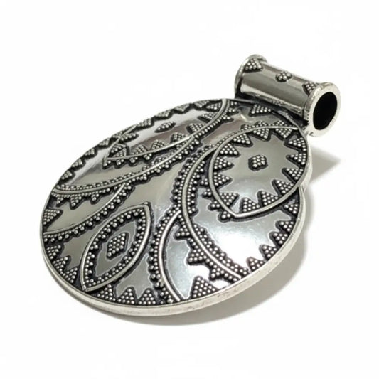 Scarab Silver Pendant - Egyptian Charms & Pendants