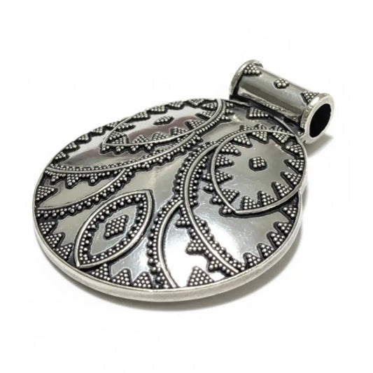 Scarab Silver Pendant - Egyptian Charms & Pendants