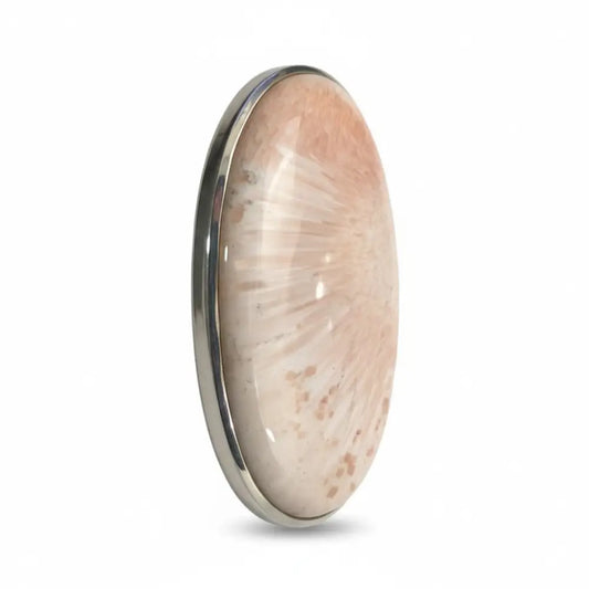 Scolecite Pendant SS PENDANT