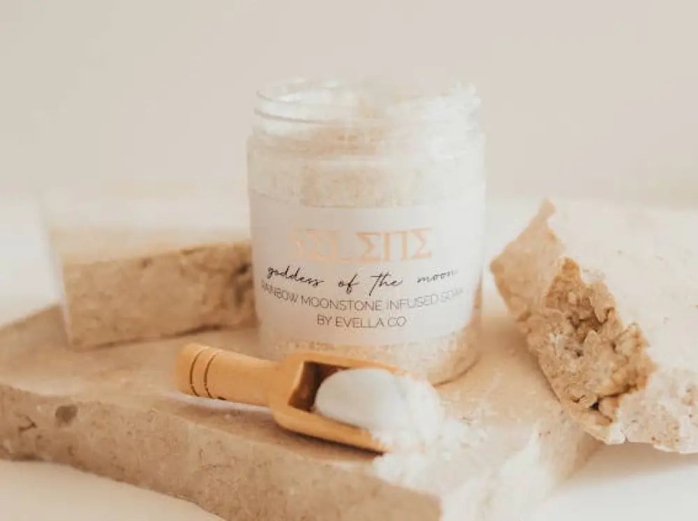 SELENE | goddess of the moon | crystal infused bath soak bath soak