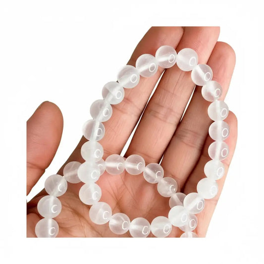 Selenite Bead Bracelets Bracelets