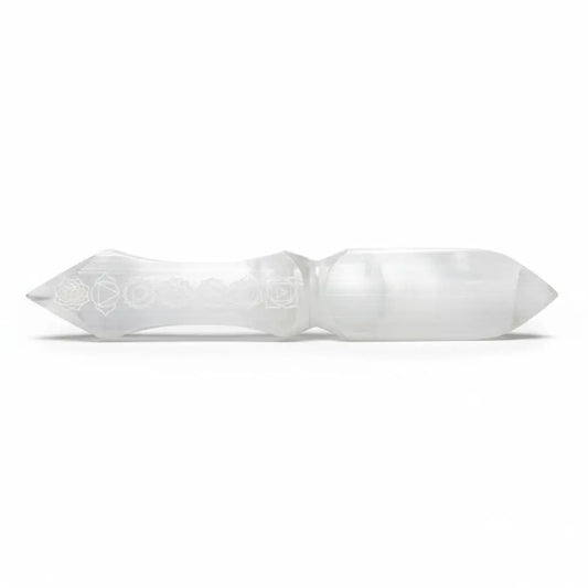 Selenite Chakra Cord Cutting Knife Crystal