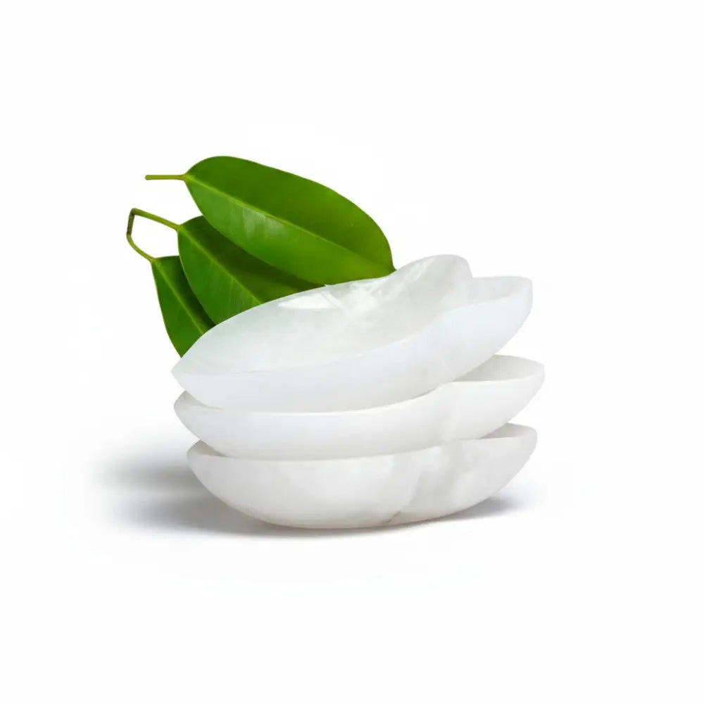 Selenite Fish Bowl 10cm fish bowl