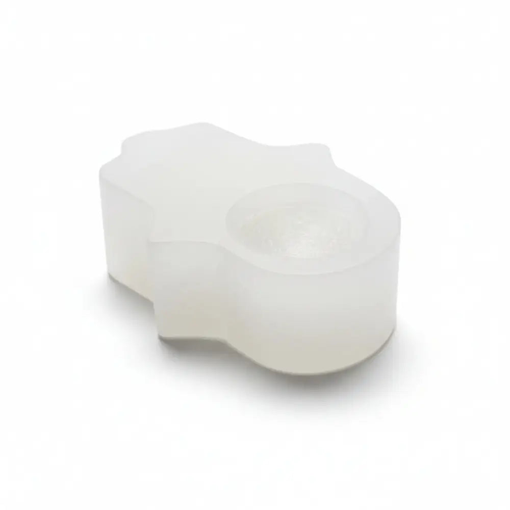 Selenite Hamsa Hand Tea light Candle Holder tealight candle holder
