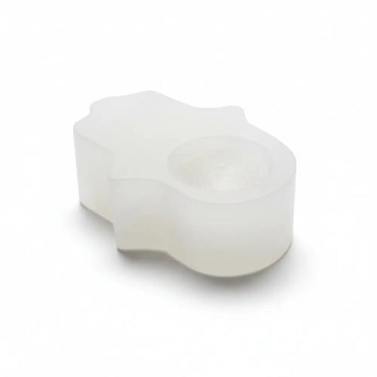 Selenite Hamsa Hand Tea light Candle Holder tealight candle holder