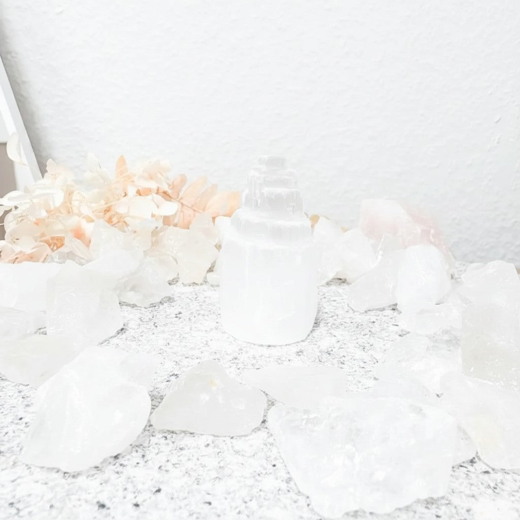 Selenite Mini Tower 6cm