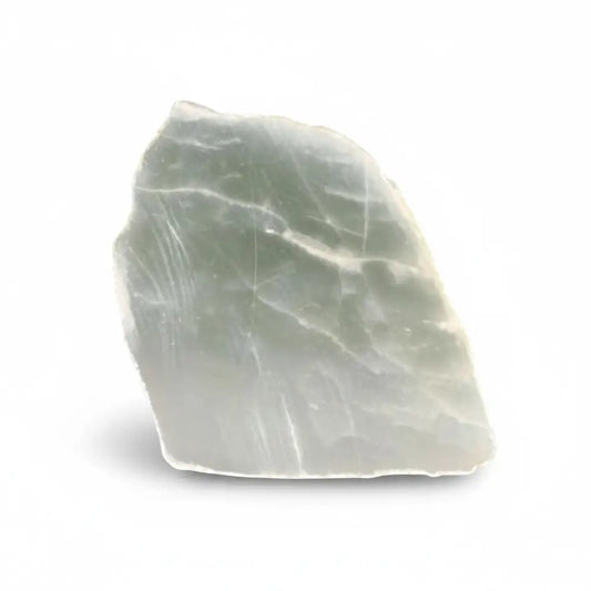 Selenite TV Slice crystal slab