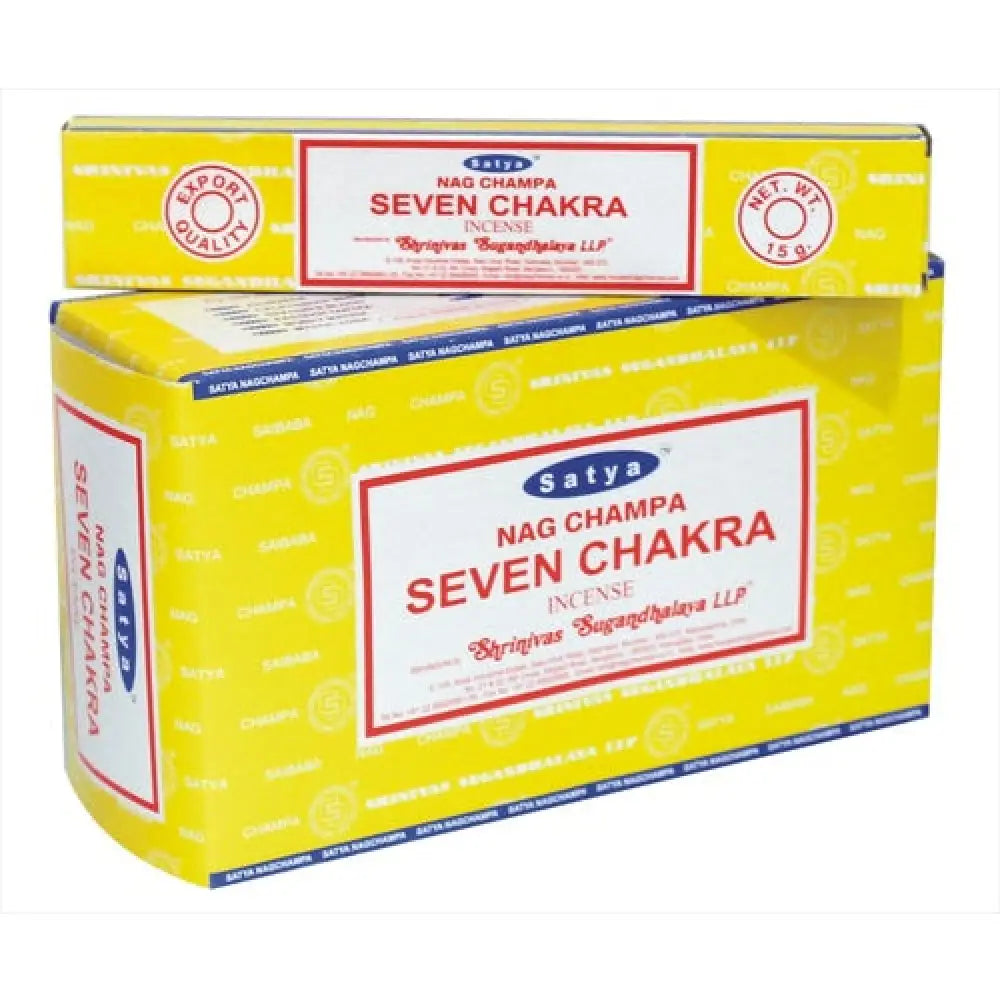 Seven Chakra Incense Sticks Satya -15gms incense sticks