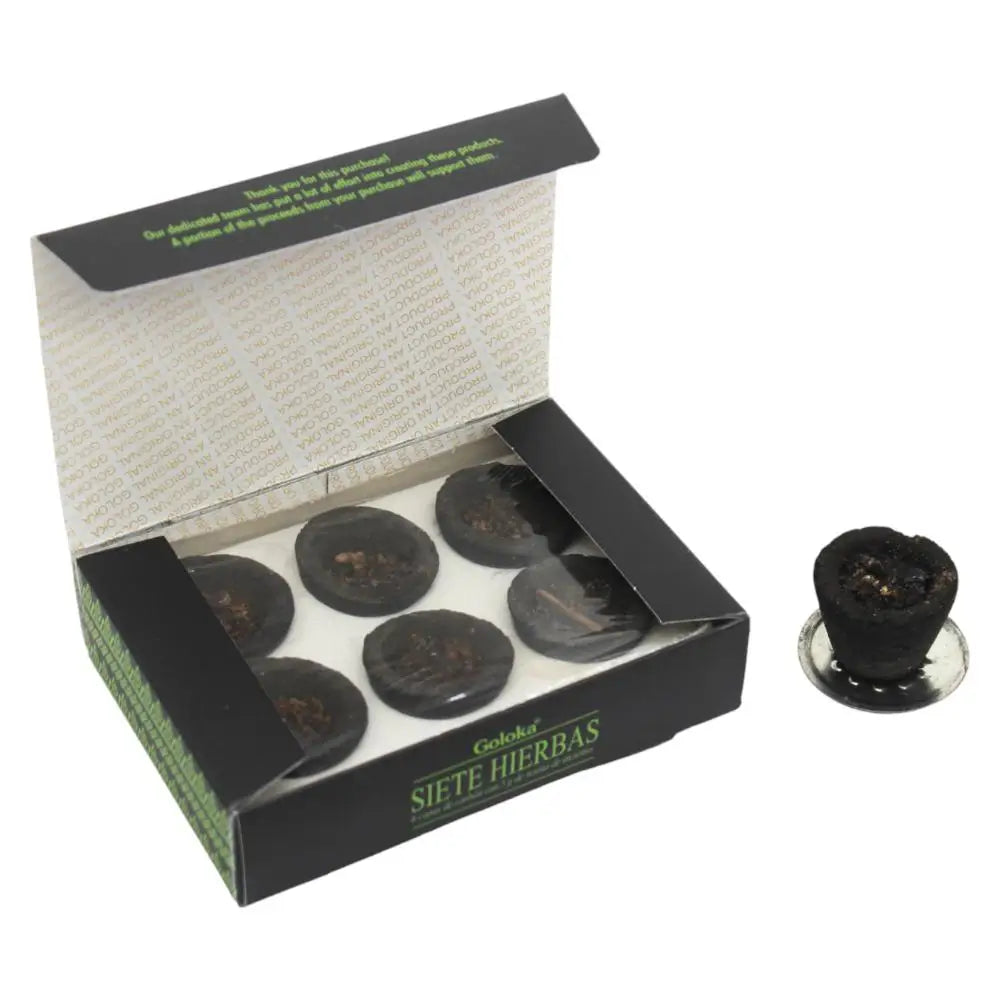 Seven Herbs Smudge Cup 6 Pack smudge cup