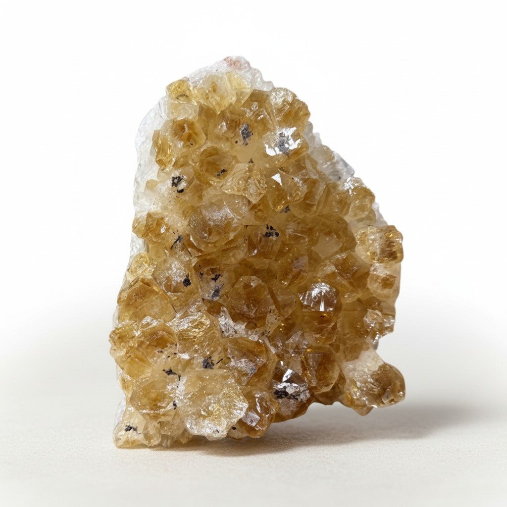 Citrine Geode - Standing Cut Base