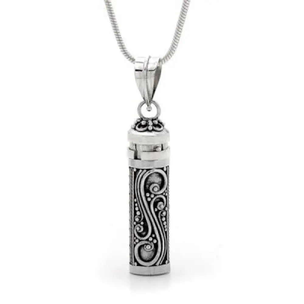 Silver Keepsake Locket ~ Small keepsake pendant