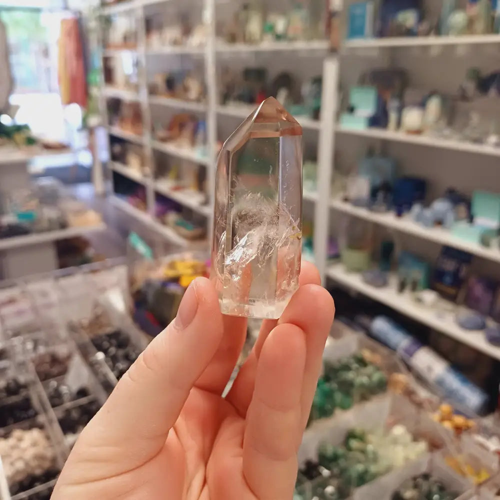 Smoky Quartz Points Crystal