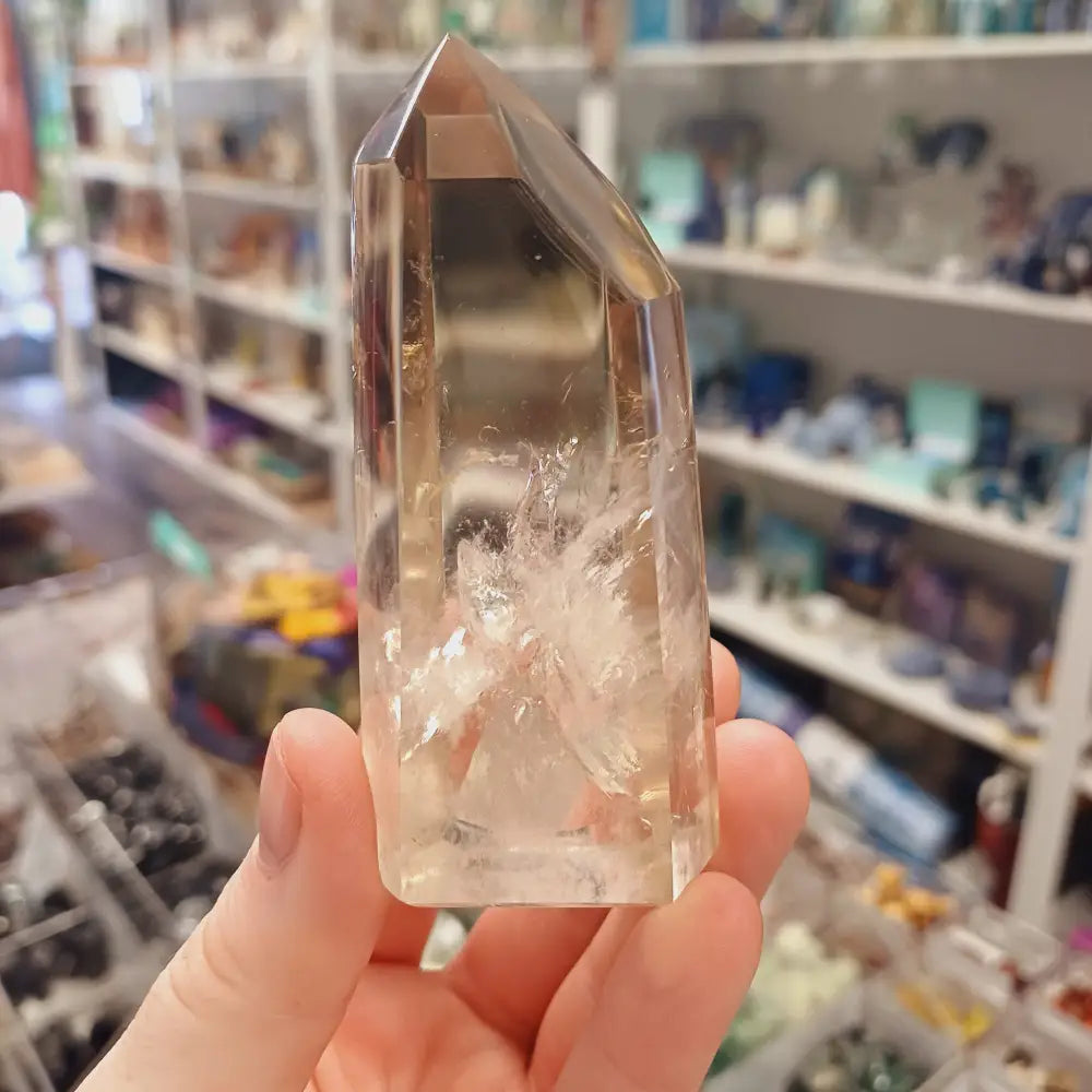 Smoky Quartz Points Large <10cm Crystal