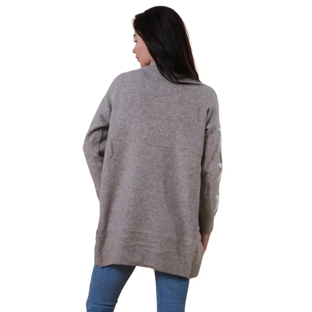 Smoky Star Knit Cardigan ~ Quora Large Cardigan