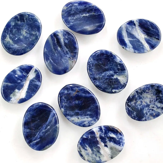 Sodalite Crystal Worry Stones