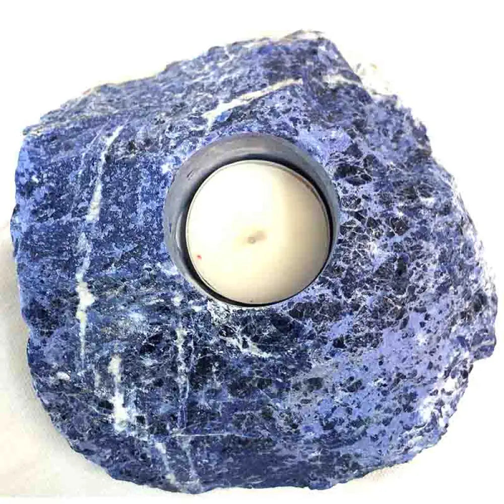 Sodalite Tealight Candle Holders tealight Holder