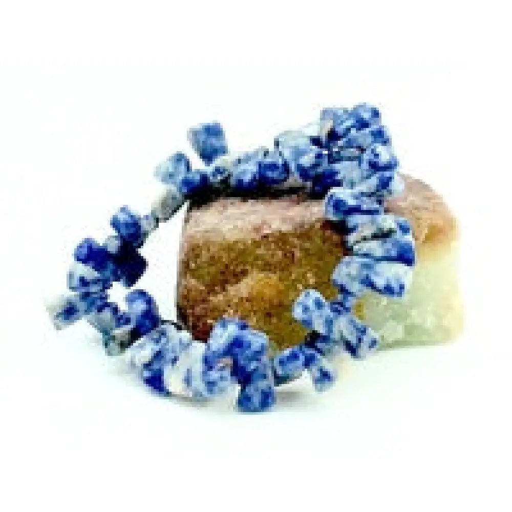 Sodalite Tooth Crystal Bracelet bracelet