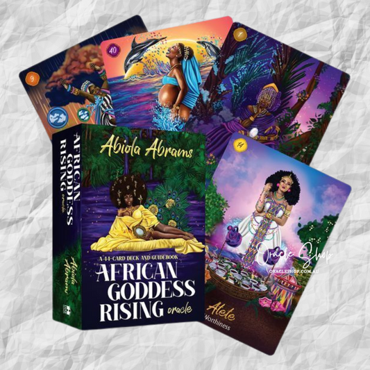 African Goddess Rising Oracle: A 44-Card Deck and Guidebook