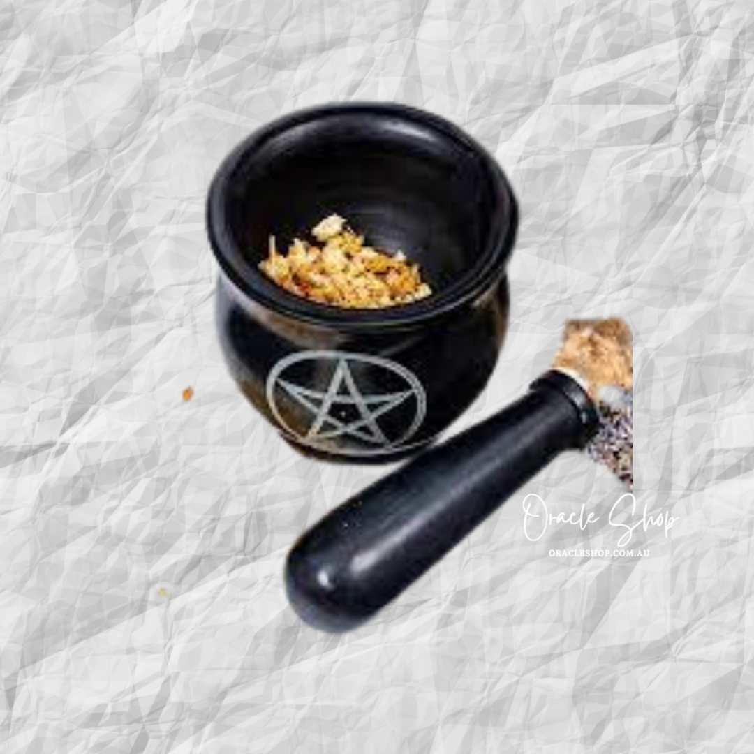 Pentagram Mortar & Pestle