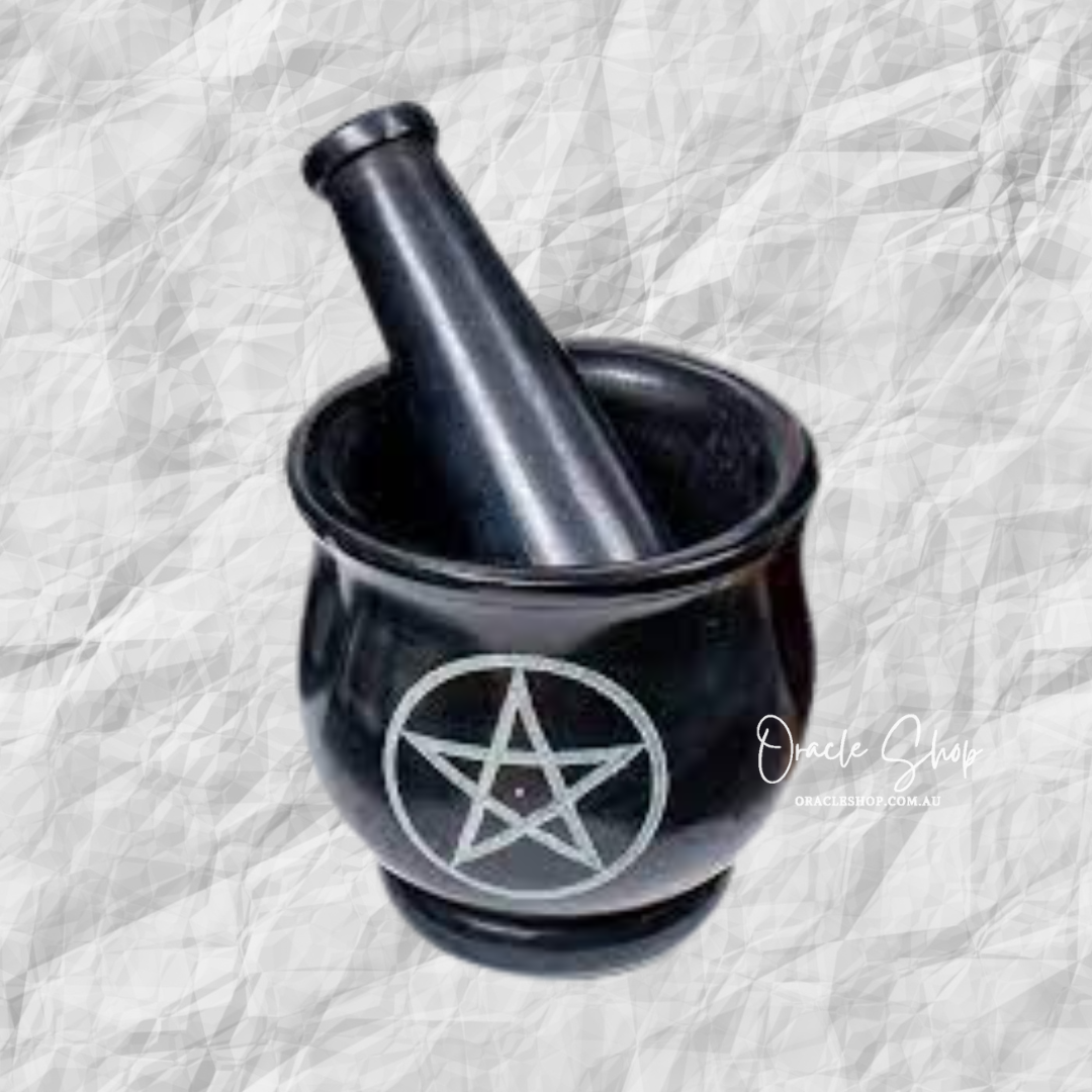 Pentagram Mortar & Pestle