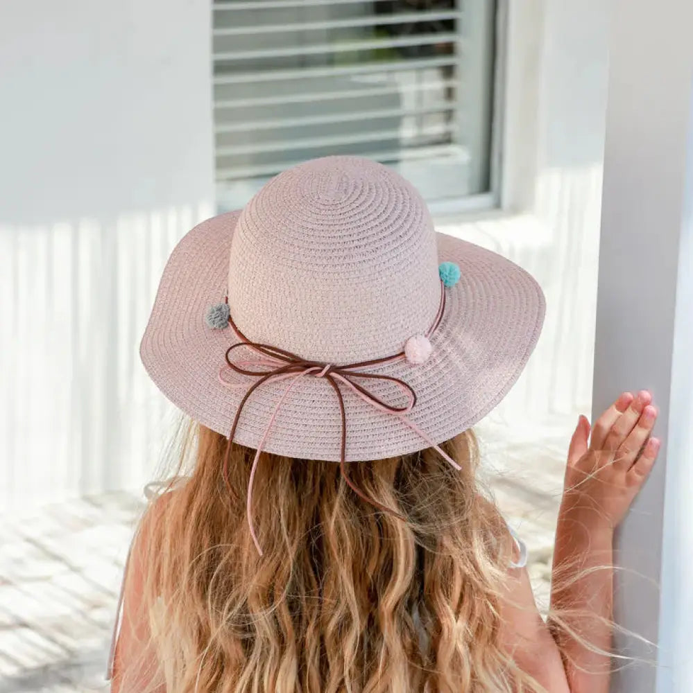 Straw Hat for Kids hat