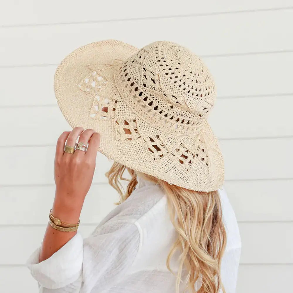 Straw Hat Wide Brim hat