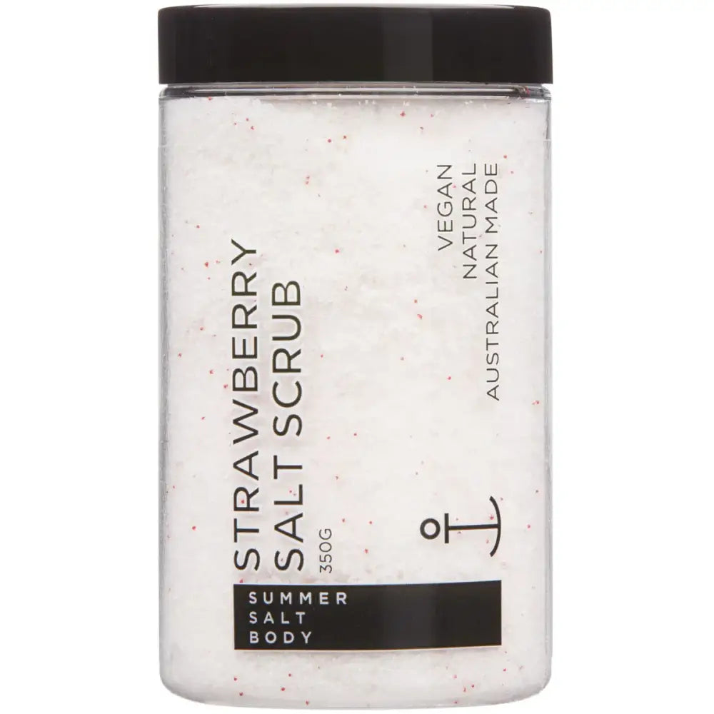 STRAWBERRY SALT SCRUB - 350G TUB Bath & Body