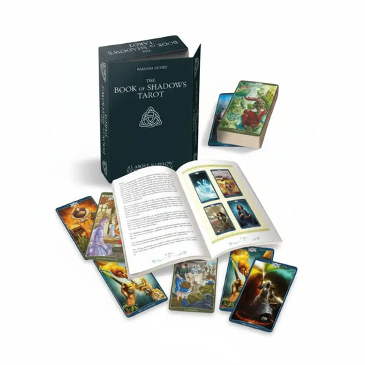 The Book of Shadows Tarot Kit Twin Decks by Barbara Moore tarot