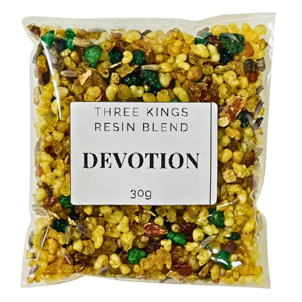 Three Kings Resin Blend DEVOTION 30g Packet resin