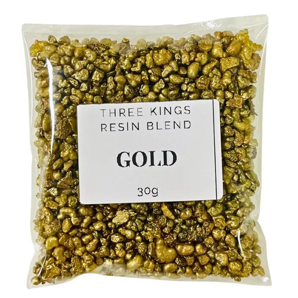 Three Kings Resin Blend GOLD 30g Packet resin