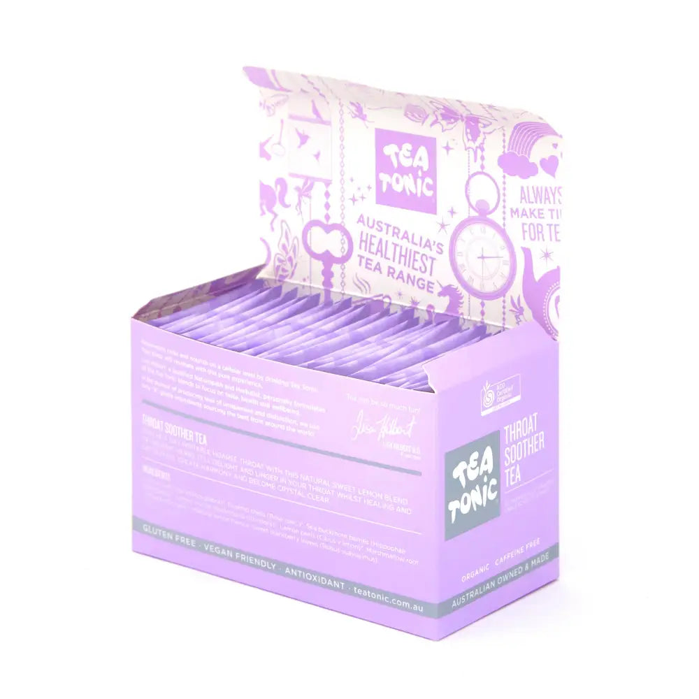 Throat Soother Tea 20 Tea Bags - Box