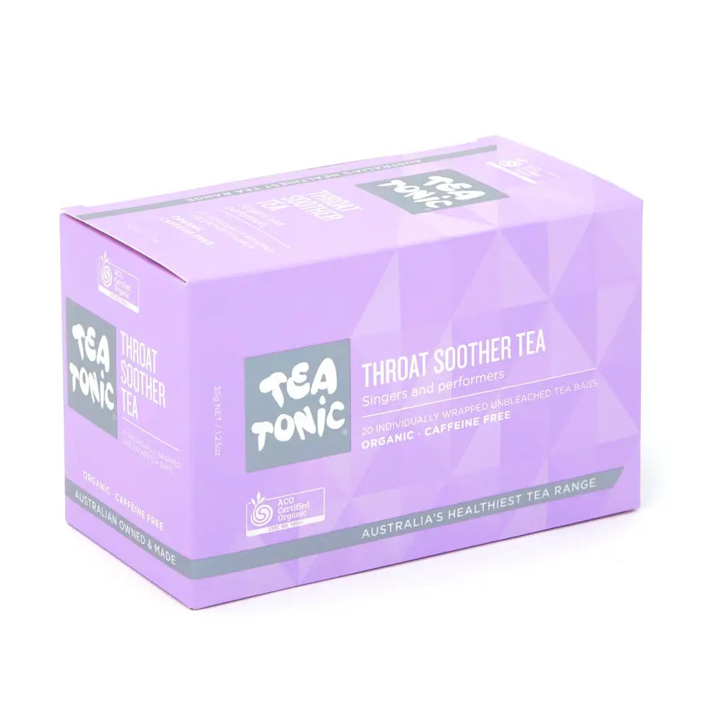 Throat Soother Tea 20 Tea Bags - Box