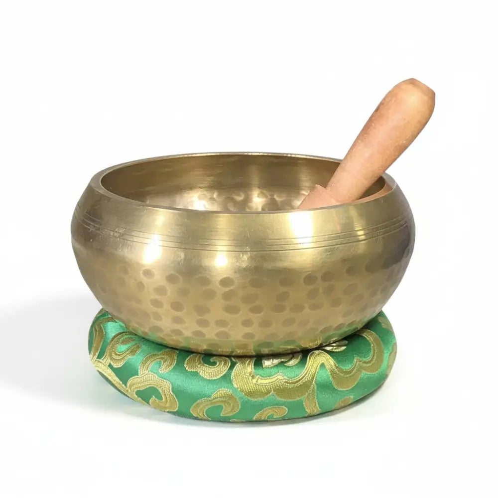 Tibetan Singing Bowl - Brass Handmade & Hammered Singing bowl