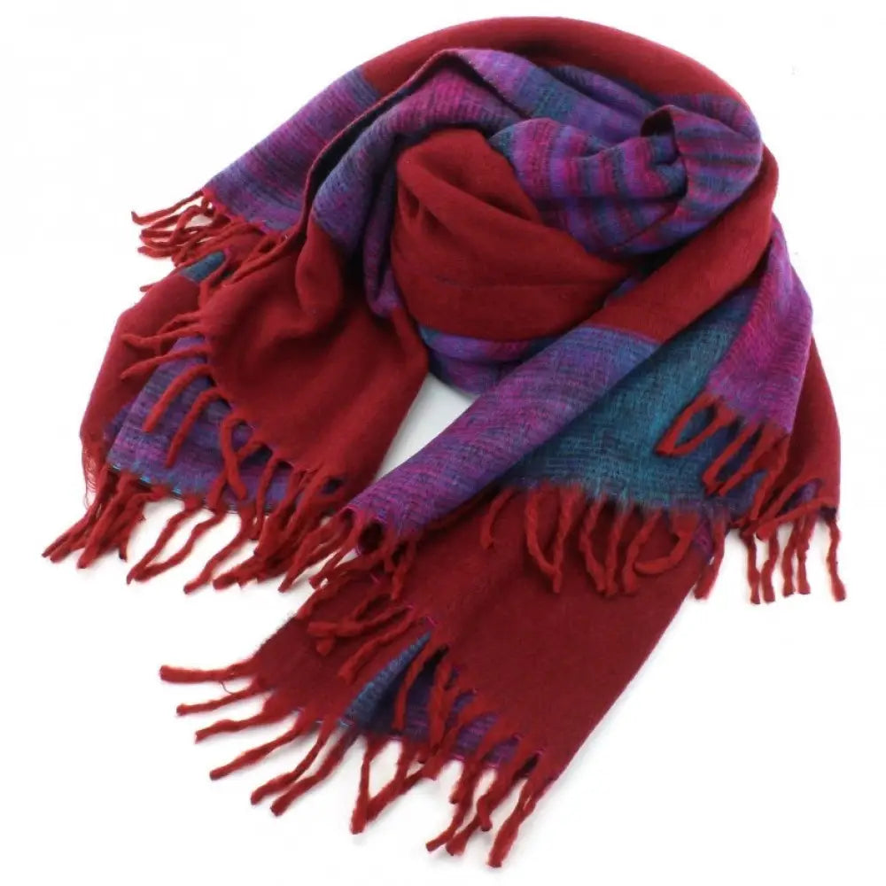 TIBETAN WOOL WRAPS - YOGA MEDITATION tibetan wool scarf
