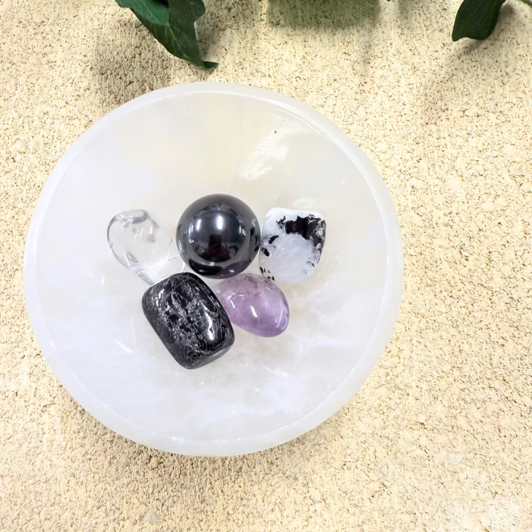 Travel Safe Intention Crystal Kit