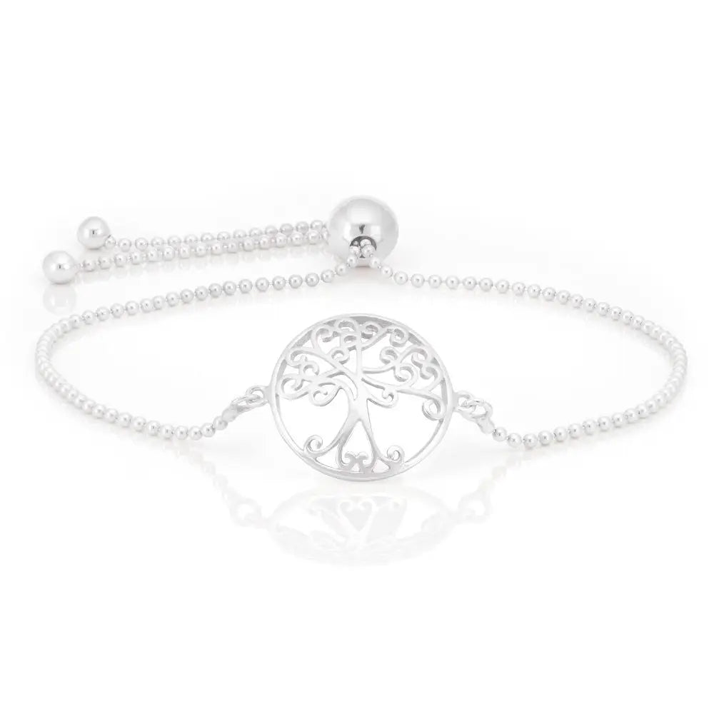 Tree of Life Bracelets in Silver