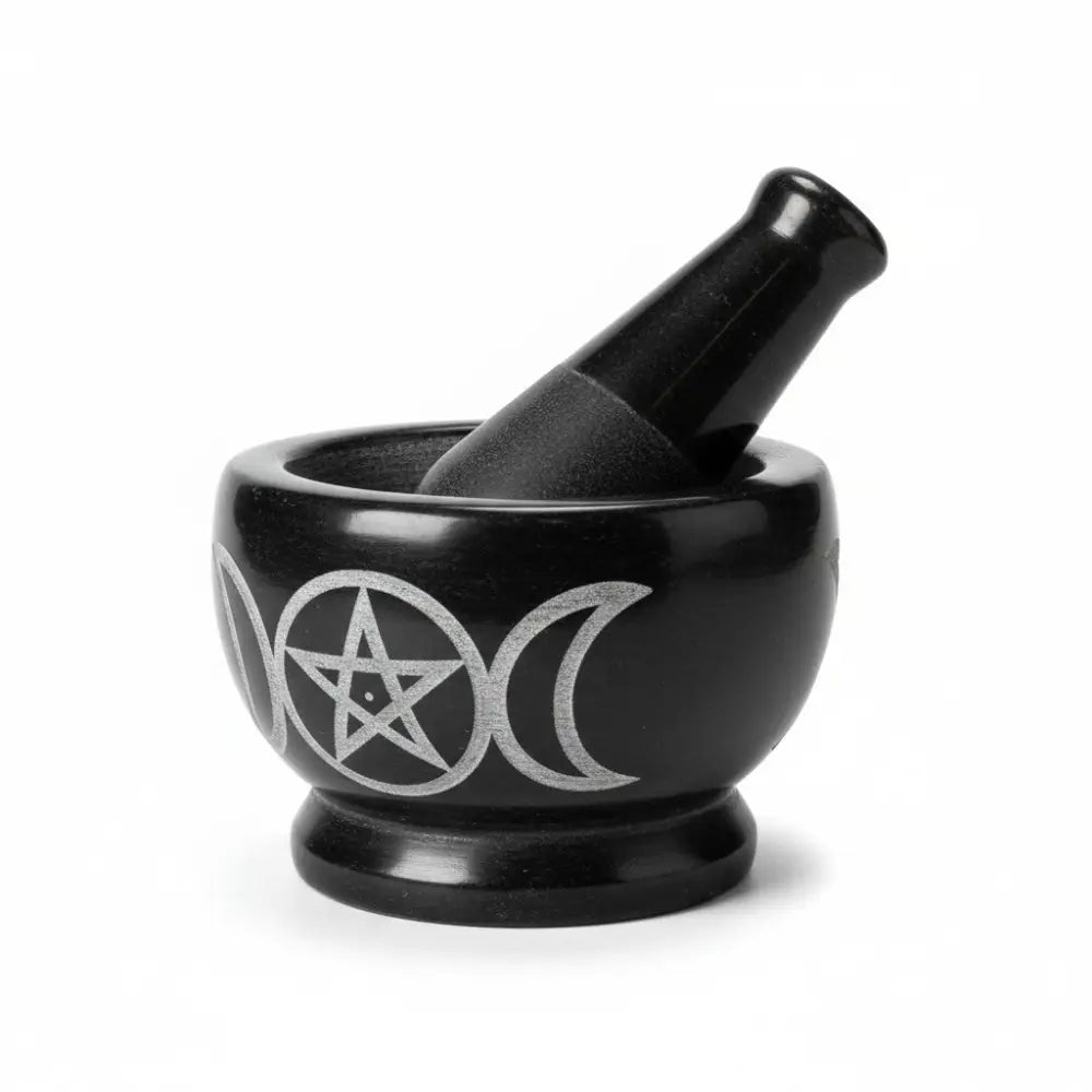 Triple Moon Mortar & Pestle Mortar & Pestle