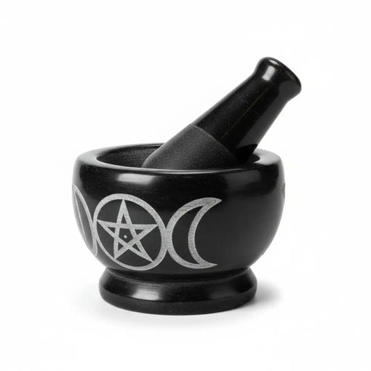 Triple Moon Mortar & Pestle Mortar & Pestle