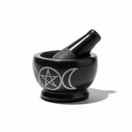 Triple Moon Mortar & Pestle Mortar & Pestle
