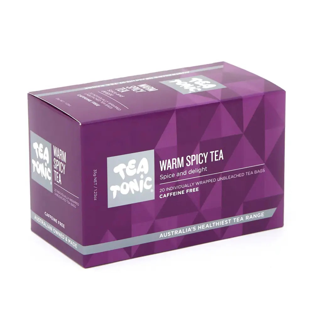 Warm Spicy Tea 20 Tea Bags - Box