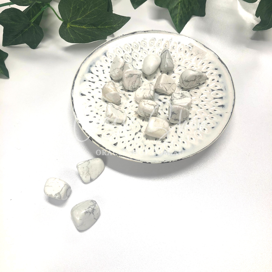 White Howlite Tumbled