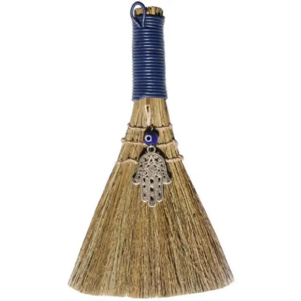 WICCA BROOM HAMSA HAND WITH EVIL EYE 20CM Dreamcatchers