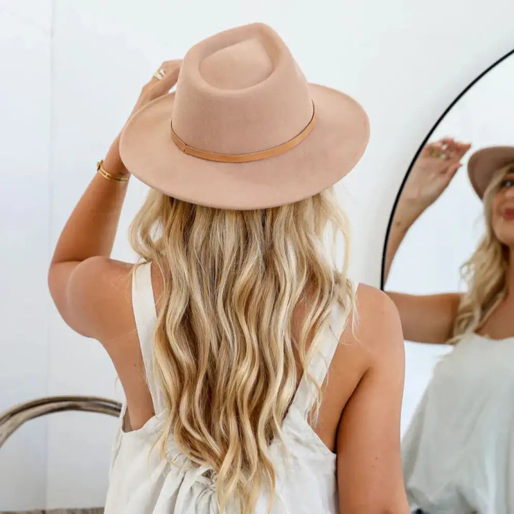 Wool Hat Boho Festival hat