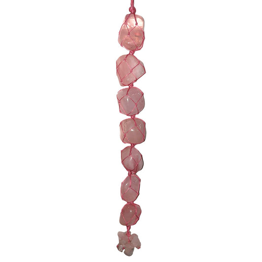 Rose Quartz Wall Hanging