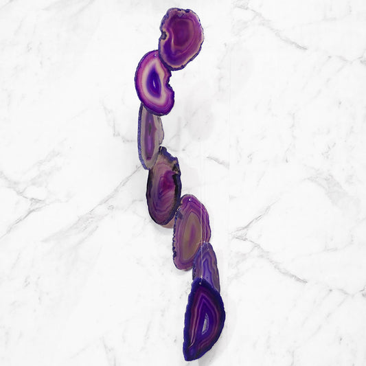 Agate Wind Chime – Purple