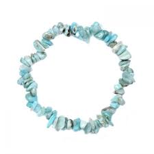 Larimar Crystal Chip Bracelet