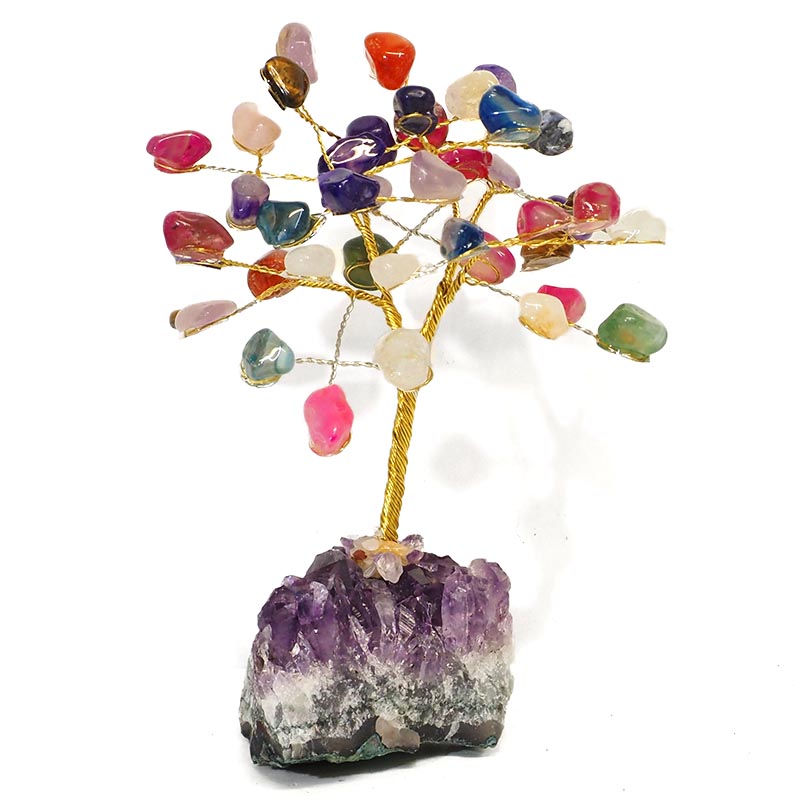 MIXED CRYSTAL Bonsai Tree 14